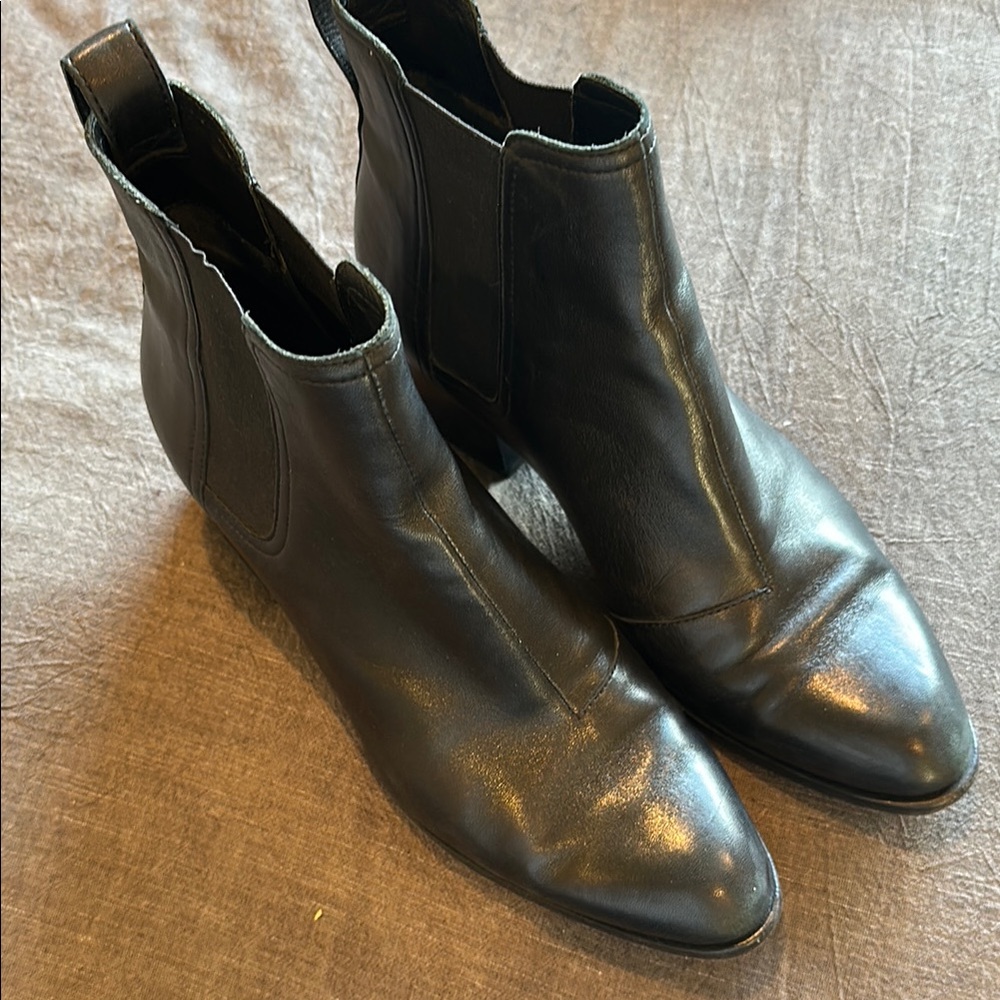 Rag & Bone Black Ankle Boots